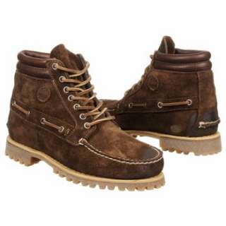 Mens Timberland Heritage 7Eye Chukka Dark Brown Suede Shoes 