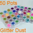 Color Acrylic Crystal Polymer Powder For Nail Art Tip  