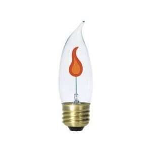 NEW WESTINGHOUSE FLICKER FLAME TIP BULB 3 WATTS  