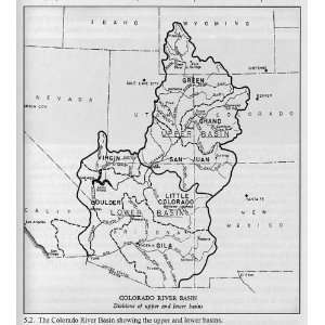 Colorado River,upper,lower basins,CO,WY,NM,UT,AZ,NV,CA  