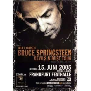    Devil & Dust 2005   CONCERT   POSTER from GERMANY