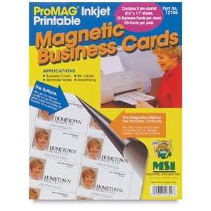  ProMAG Magnetic Business Cards   8frac12; x 11 Sheets, Mag 
