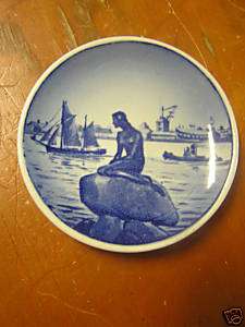Great Royal Copenhagen LANGELINIE Mini Plate Porcelain  