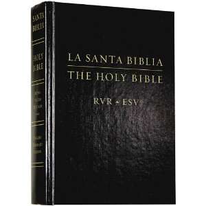  ESV Spanish/English Parallel Bible: Hardcover, Black (La 