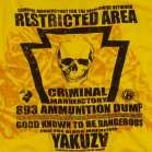 Yakuza Ink   Herren T Shirt   YS 1118   gelb  