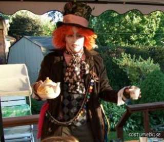 exact Mad Hatter Deluxe FULL Costume Alice In Wonderland Adult Party 