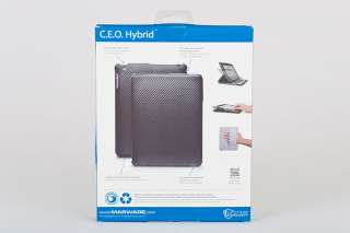 O34 Marware C.E.O. CEO Hybrid Folio Case w/Stand for New iPad 3/2 