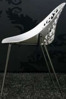 Aufwendiger Design Stuhl Flora Stühle NEU Farbwahl  