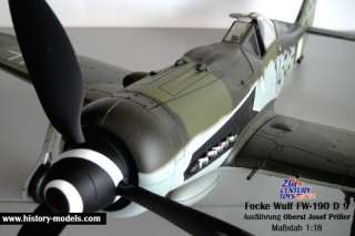 FOCKE WULF FW 190 D 9 PRILLER + Pilot 118 Fertigmodell 21st Century 