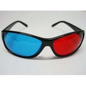  Classic Style 3d Glasses in Red  Blue for Movie and Games 