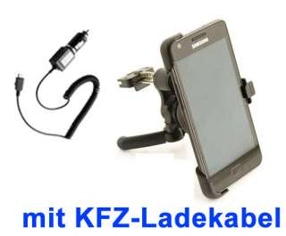 Lüftungs Halterung KFZ Auto PKW SAMSUNG Galaxy S2 i9100  