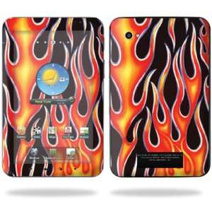   Decal Cover for Samsung Galaxy Tab 7 Tablet   Hot Flames Electronics
