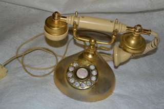 VGT 80s SWEET TALK TELEPHONE GOLD TONE NOT WORKING  