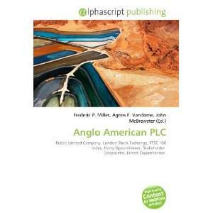  Anglo American PLC (9786132692931) Books