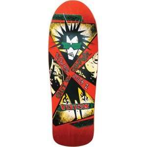 Vision Psycho Stick #2 Skateboard Deck   10x30.5 Red  