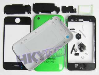 Full Housing Cover Case For iPhone 3G 8GB/16GB Black  