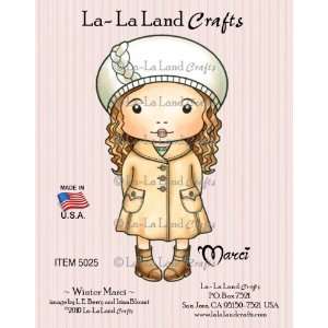   La Land Crafts Cling Rubber Stamp, Winter Marci: Arts, Crafts & Sewing