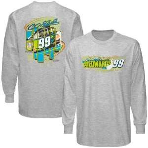  #99 Carl Edwards Ash Racing Long Sleeve T shirt: Sports 