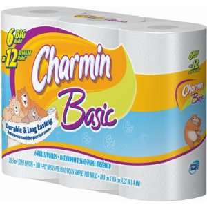   6Pkbigrollcharmin Basic (Pack Of 8) 23 Tissue Toilet
