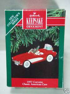 1991 Hallmark 1957 Corvette Mint in box Gold Tree NICE  