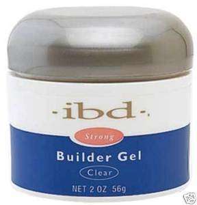 IBD Builder Gel CLEAR 2 oz / 56g Nail Tips  