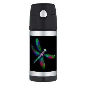  Thermos Travel Water Bottle Rainbow Dragonfly Everything 