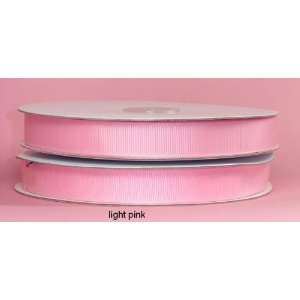  Grosgrain Ribbon 1.5 By 25 yd lt pink 