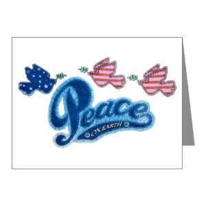    Note Cards (10 Pack) Peace on Earth Birds Symbol: Everything Else