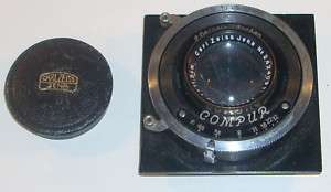 Estate Vintage Zeiss Tessar 14.5 f/11.5cm Lens Comptur  