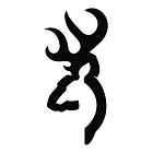 Browning logo decal sticker deer hunting bow choose size & color