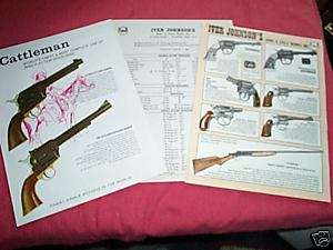 1974 Iver Johnson Firearms Cycle Work Gun Catalog Book  