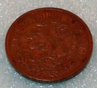 1956 MEXICO TEN CENTAVO 10 cent mexican copper coin  