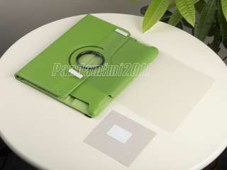 For iPad 2 360 Rotating Magnetic PU Leather Case Smart Cover Stand 