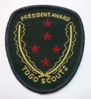 Scout Highest Rank Top Award Badge (equal to the Boy Scouts 