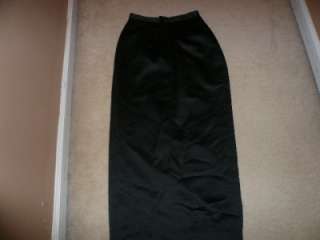 Womens Patra Petite Holiday  Formal Long Black Skirt 4  