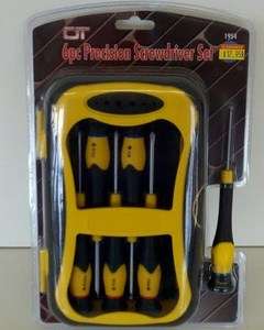 6pc Precision Screwdriver Set w/Case Olympia Tools 879854009541  
