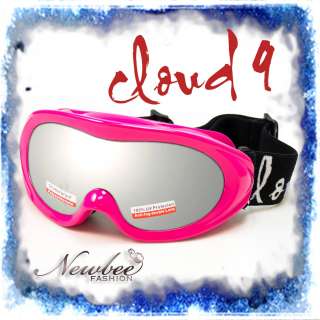 Pink Snow Goggles Ski Goggle Dual Lens Snowboarding Mirror Winter 