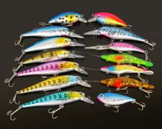 LOT 14PCS SWIM BAIT FISHING LURES TACKLE 14 color high quality new 