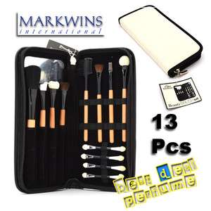 FREE SHIP 13 PCS THE COLOR INSTITUTE MAKE UP BRUSH SET WITH BAG BY 