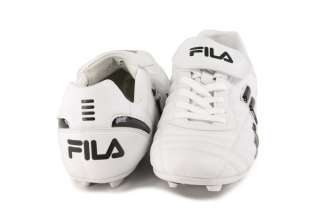 Fila Forza III RB White/Black Size 12 Soccer Cleats  