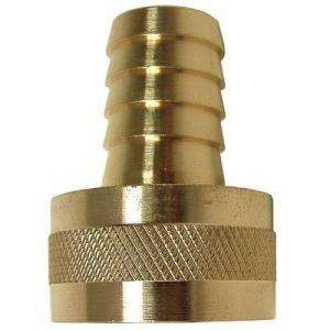   In. Brass Barb X Female Hose Adapter A 492 at The Home Depot