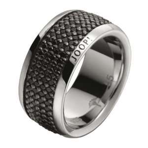 Joop Damen Ring mit schwarzem Zirkonia Gr.55 JPRG90415A550  