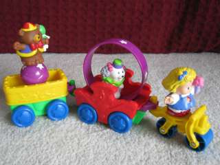 Fisher price parade pals circus train w  little people  