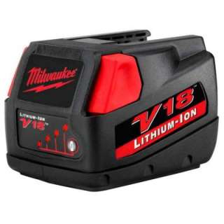 MilwaukeeV18 Lithium Ion Battery for Select Milwaukee V18 Tools 48 11 