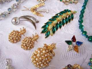   Vintage Costume Jewelry LOT Bellini Juliana Coro Many Signed 80+ Pcs