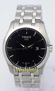 new 2012 TISSOT T TREND COUTURIER SAPPHIRE CRYSTAL 330FT/100M WATCH 