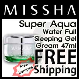 MISSHA] Super Aqua Water Full Sleeping GEL CREAM 47ml CosmeticLove 