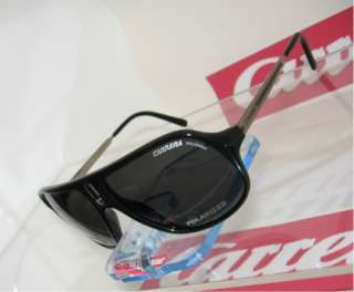2012 Carrera Safari R/S Shiny Black Polarized Gray D28 RA Sunglasses 