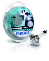 Philips 12972XVS2 X treme Vision +100% H7 Scheinwerferlampe, 2er Kit