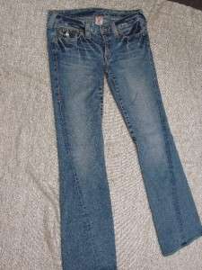Authentic TRUE RELIGION Joey Denim Flare Jeans Womens Size 30  